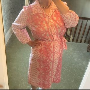 Vintage Pink & white dress